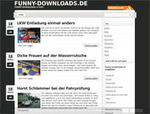 Tablet Screenshot of funny-downloads.de